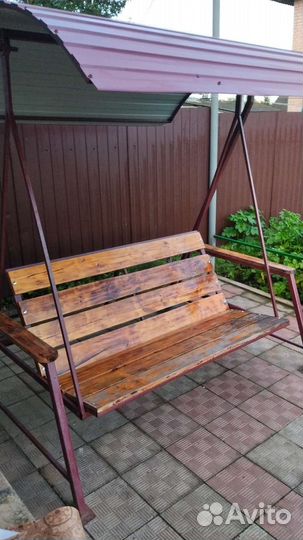 Детские качели садовые