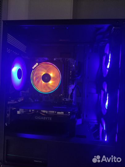 Новый игровой компьютер AMD, R5 3600, rx5600xt
