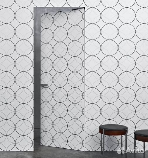 Скрытые межкомнатные двери под отделку