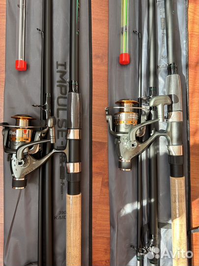 Фидерное удилище kaida 3 m. 3,6 m. 3,9 m