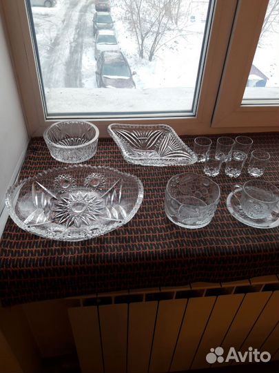 Хрусталь времён СССР (цену уточнить)