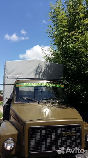 Кузов бортовой с тентом и фермой газ 3307 и газ 53