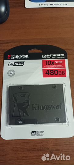 Ssd накопитель Kingston A400 2.5 480 гб (Новый)