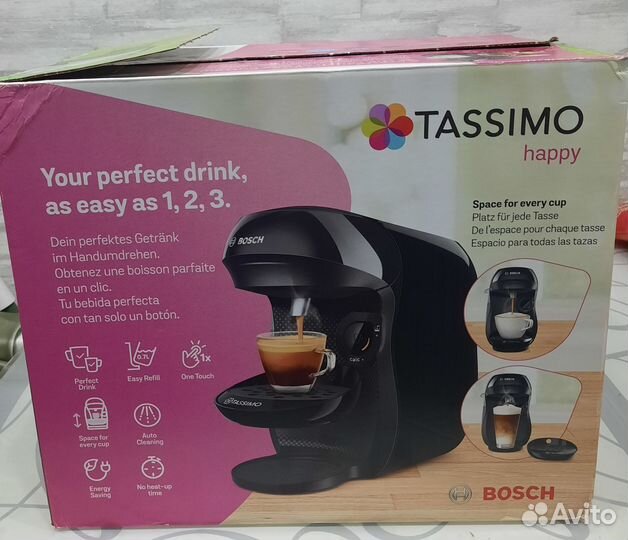 Кофемашина Bosh tassimo happy