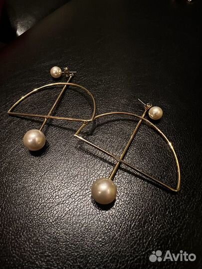 Брендовые украшения серьги