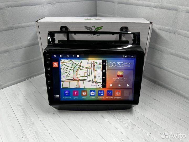 Магнитола андроид GrayBird Volkswag Туарег нф 4/64