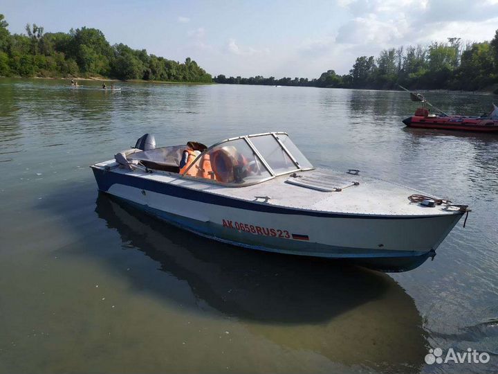 Прогресс 2М с мотором Yamaha и прицепом