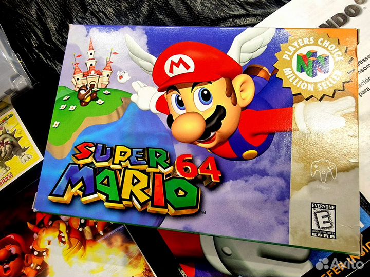 Super mario 64 (Players choice edition) для N64