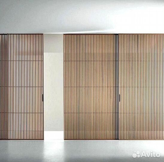 Реечные перегородки / Перегородки из реек