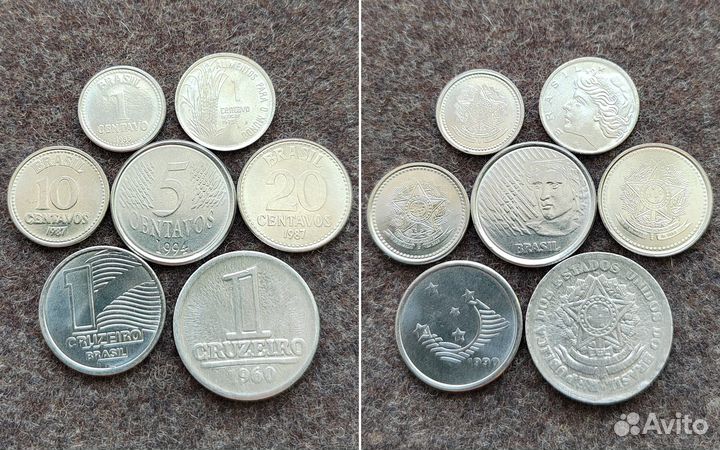 Монеты Бразилии