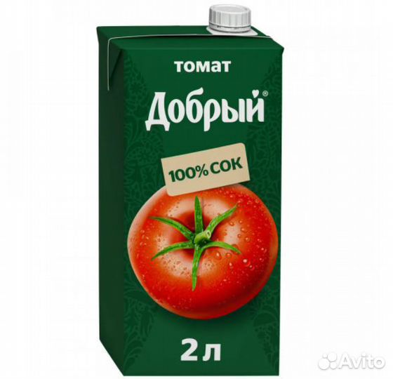 Сок Добрый Томат 2л