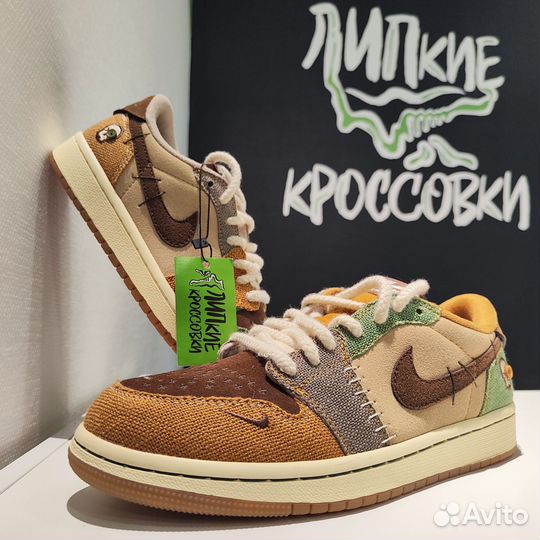 Кроссовки Air Jordan 1 Retro Low Zion Voodoo