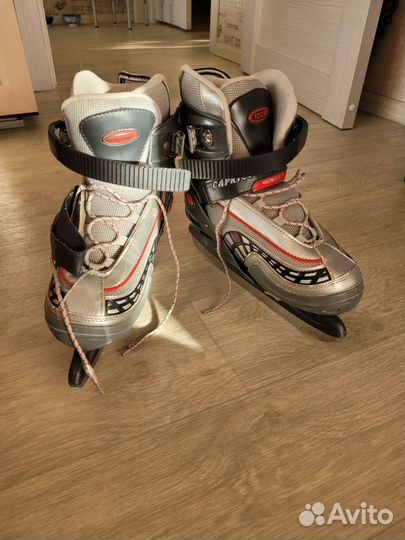 Коньки зимние раздвижные, р. 38-41