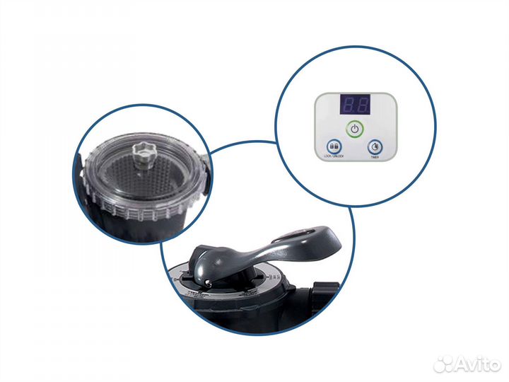 Песочный фильтр-насос Intex Krystal Clear