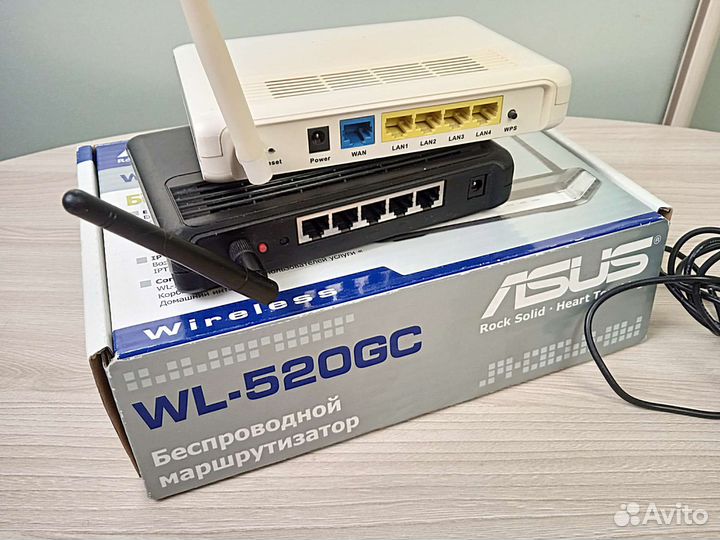 Wi-Fi Роутер Asus WL-520 GC