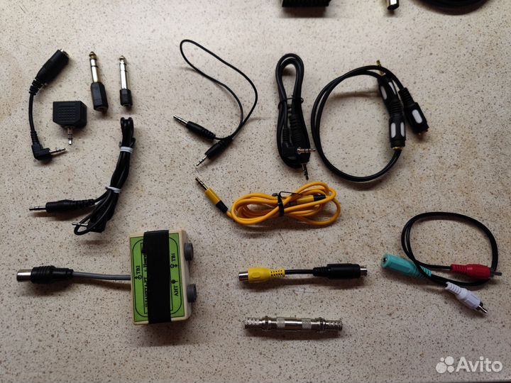 Кабели RCA Jack Aux S-video Scart