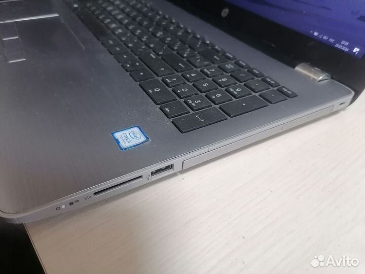 Ноутбук HP 15. i5-7200U, 16gb ddr4, ssd 256gb m.2