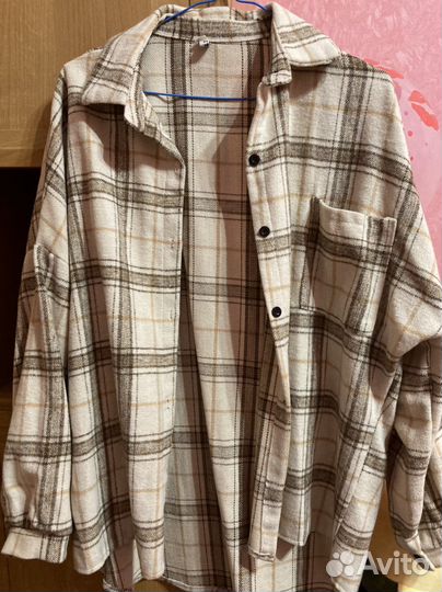 Теплая рубашка