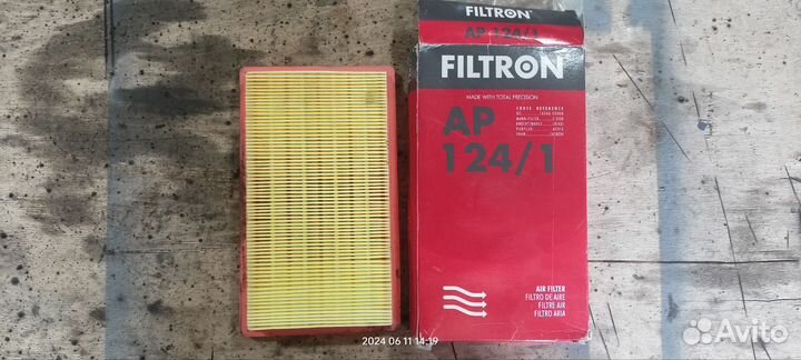 Воздушный фильтр Filtron AP 124/1 для Ниссан