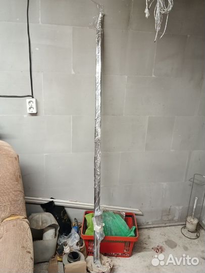 Карниз металлический телескопический двойной