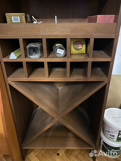 Стеллаж винный из дерева