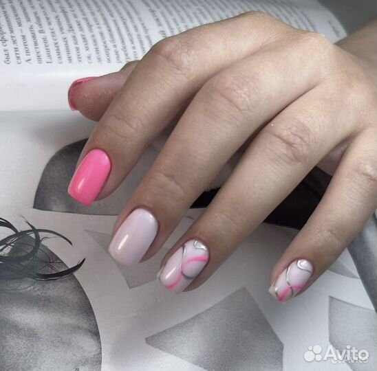 Маникюр Гель-лакНаращивание ногтей