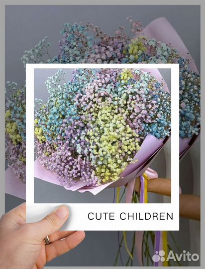 Букеты и композиции из гипсофилы