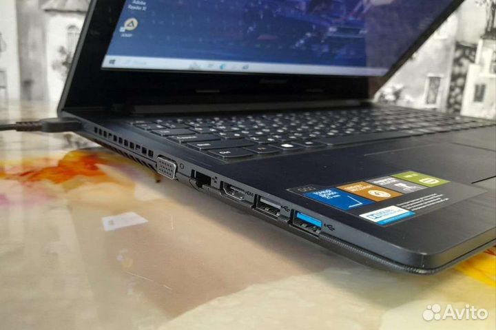 Ноутбук lenovo для работы, гарантия,SSD