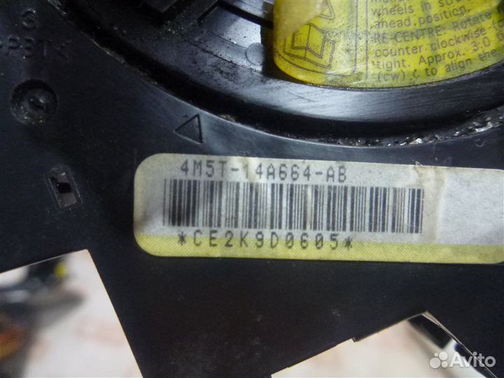 Шлейф подрулевой Ford Focus CB4 qqdb 2010