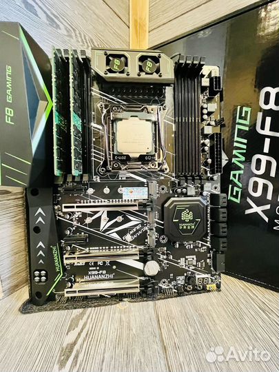 Комплект x99 2011v3 Xeon 2690v4 32gb DDR4