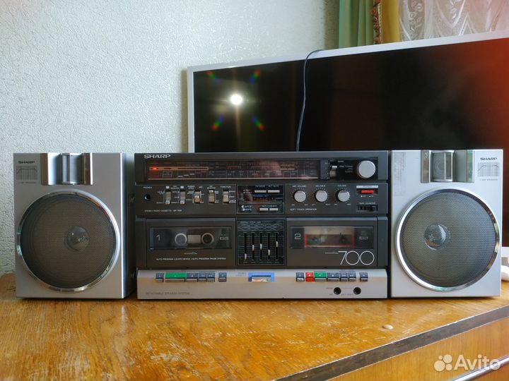Магнитофон sharp