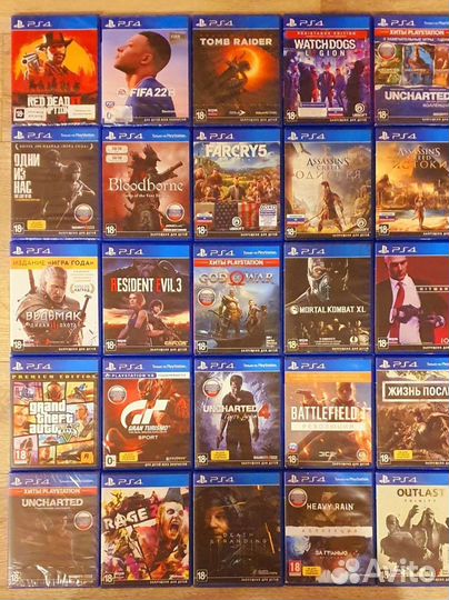 Диски Игры PS 5,4,3 xbox Большой Выбор. Гарантия
