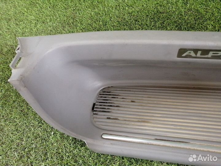 Накладка на порог передняя левая Toyota Alphard