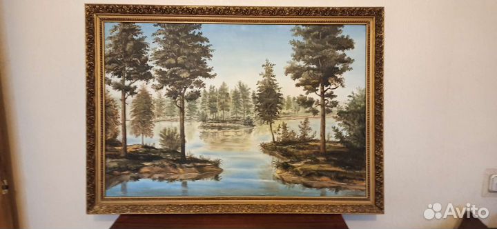 Картина маслом на холсте пейзаж