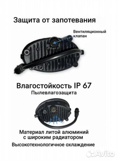 Противотуманные фары на Honda-Mazda бк-3