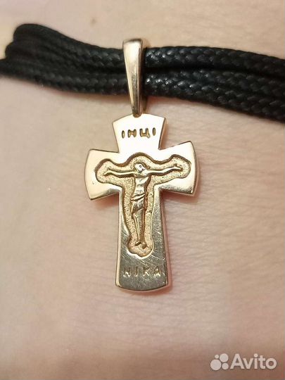 Крест золотой