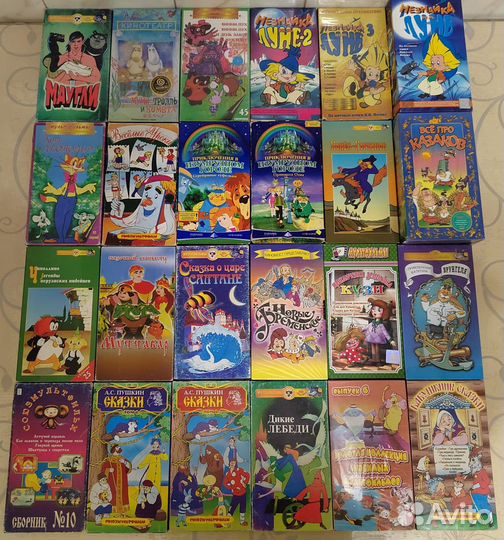 Мультики советские / видеокассеты / VHS