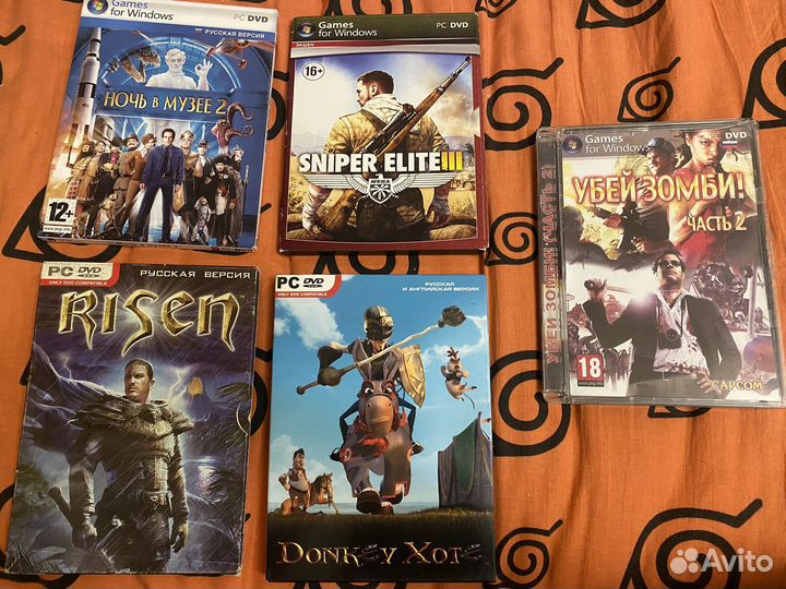 Диск с играми