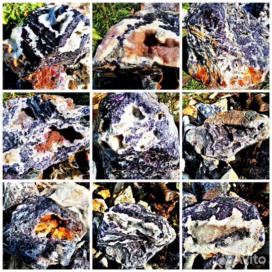 Минералы. шары из камня Флюорит. Заринит. Амазонит