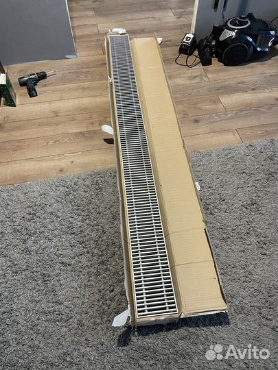 Конвектор внутрипольный