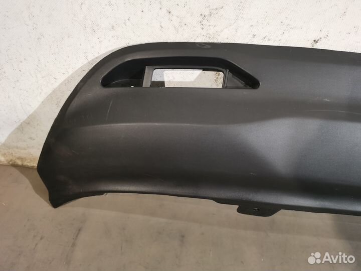 Kia Rio 3 2011-2015 юбка бампера задняя
