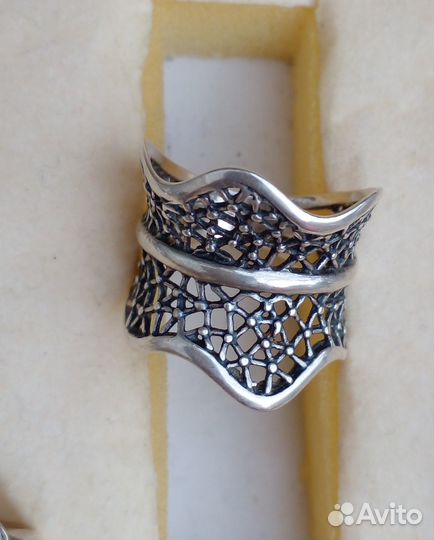Винтажные серебряные кольца