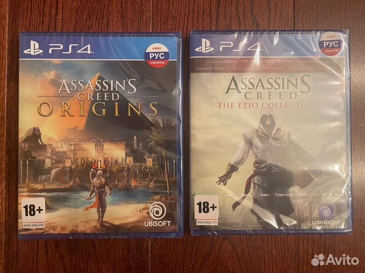 Assassins Creed Ezio collection Origins ps4 new