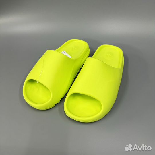 Adidas yeezy slide glow green GX6138