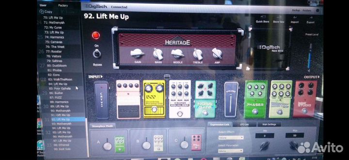 Гитарный процессор Digitech RP360 xp