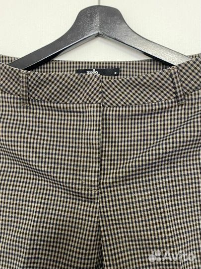 Брюки женские в клетку, брюки классические 44