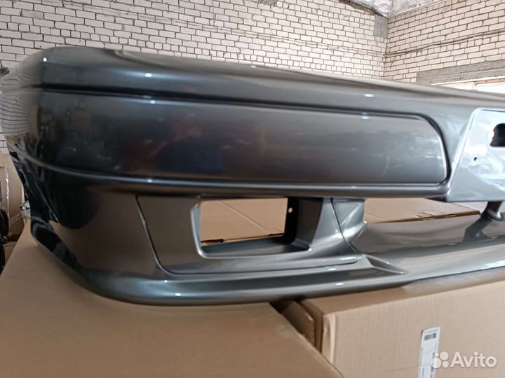 Бампер передний ваз 2114 - 2115 спорт цвет кварц