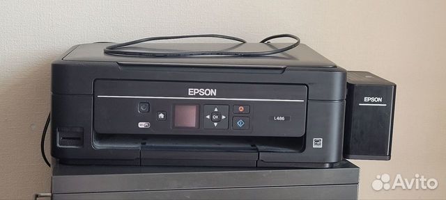 Принтер epson L486 на з/ч (засох)