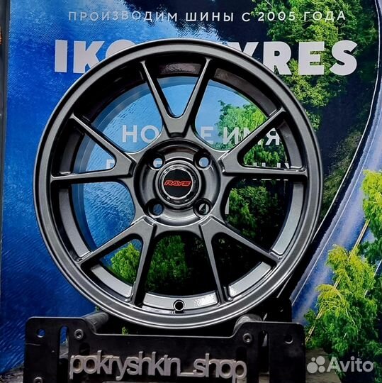 Новые диски R15 4x100 Ray's