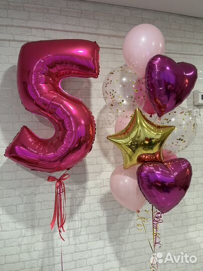 Воздушные шары для девочек